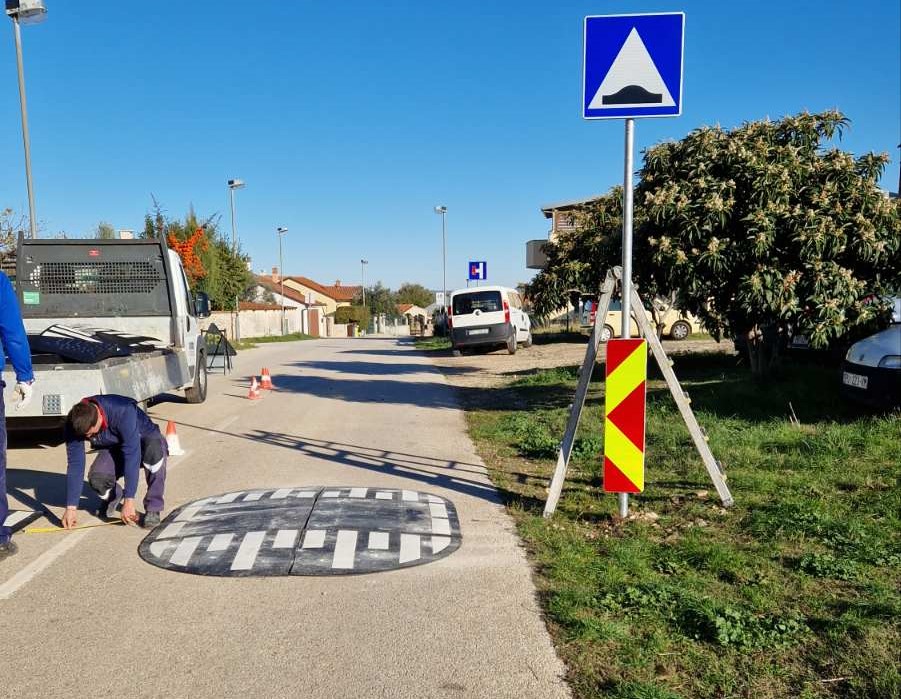 Nova regulacija prometa na području Štinjana u Puli